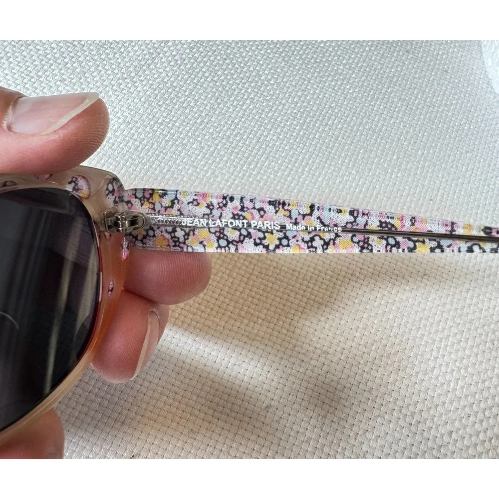 JEAN LAFONT PARIS FRANCESCA P 6068 RED MULT GRADIENT SUNGLASSES;‎ Frames Only